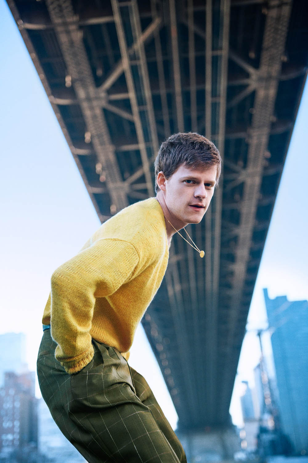 Lucas Hedges covers GQ USA March 2019 by Ryan McGinley