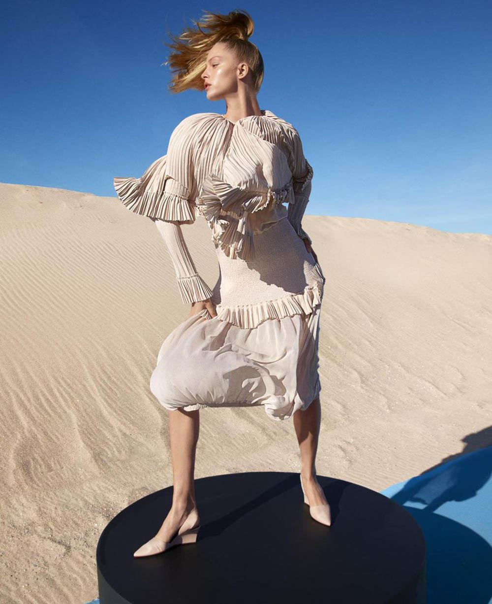 Abby Champion by Camilla Akrans for Harper’s Bazaar US April 2019