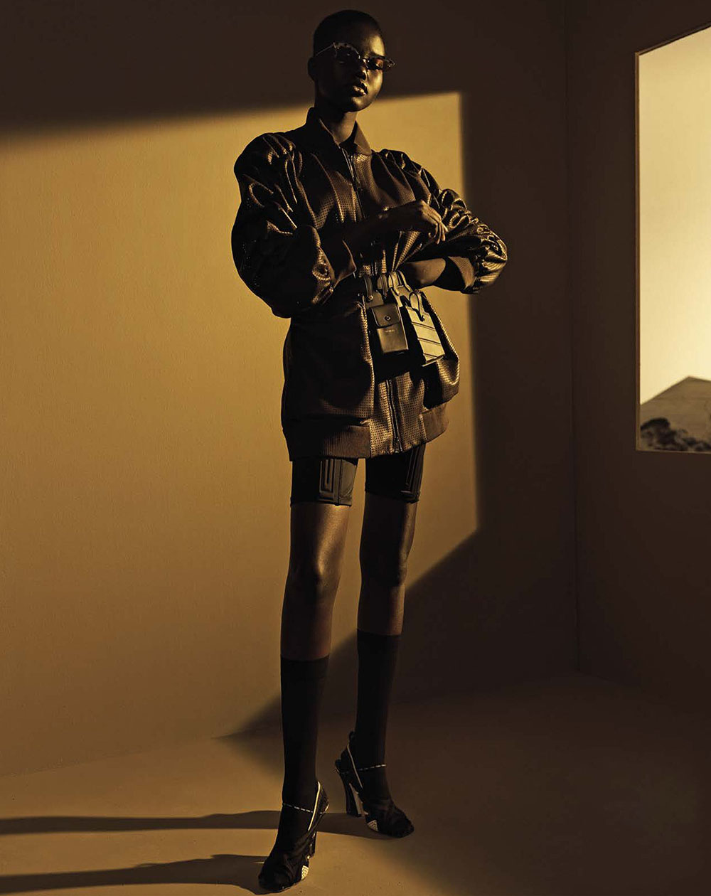 Adut Akech by Josh Olins for Vogue Italia April 2019