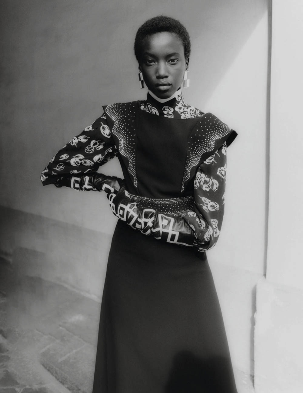 Anok Yai by Sam Rock for Vogue Paris May 2019