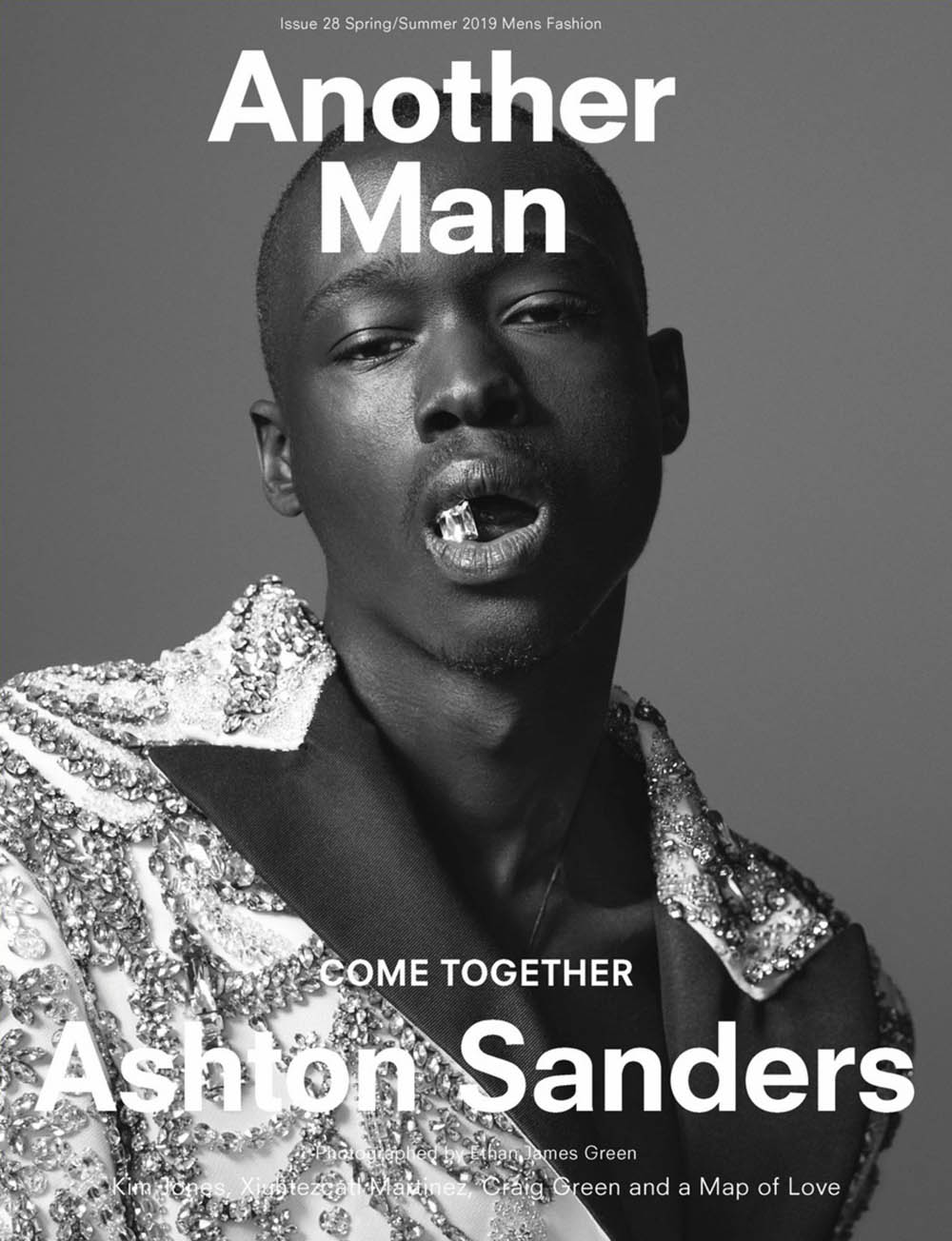 Ashton Sanders covers AnOther Man Spring Summer 2019 by Ethan James Green