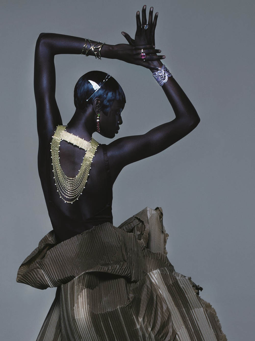Duckie Thot by Nick Knight for British Vogue April 2019