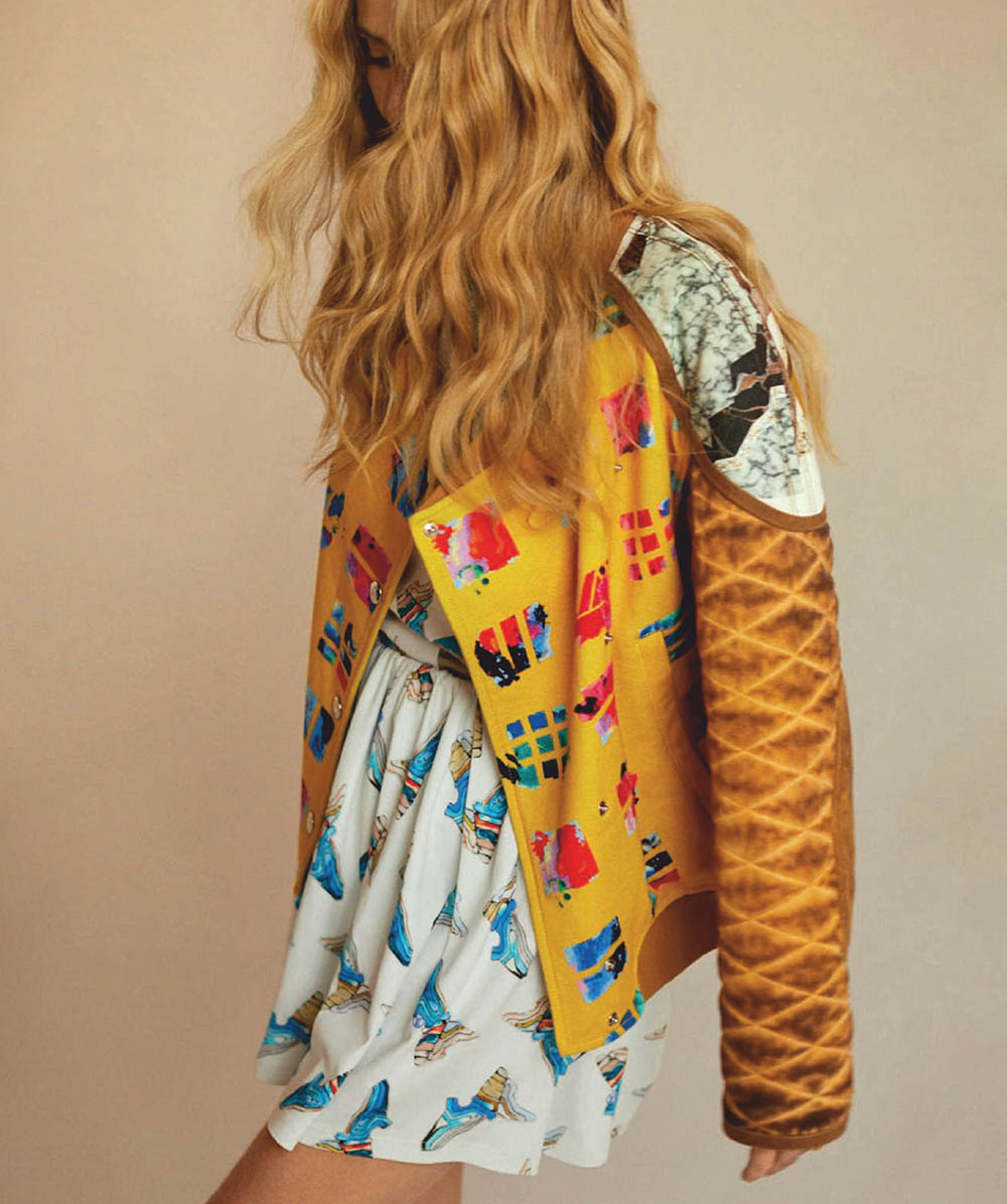 Georgina Grenville by Josefina Andrés for Harper’s Bazaar Spain April 2019