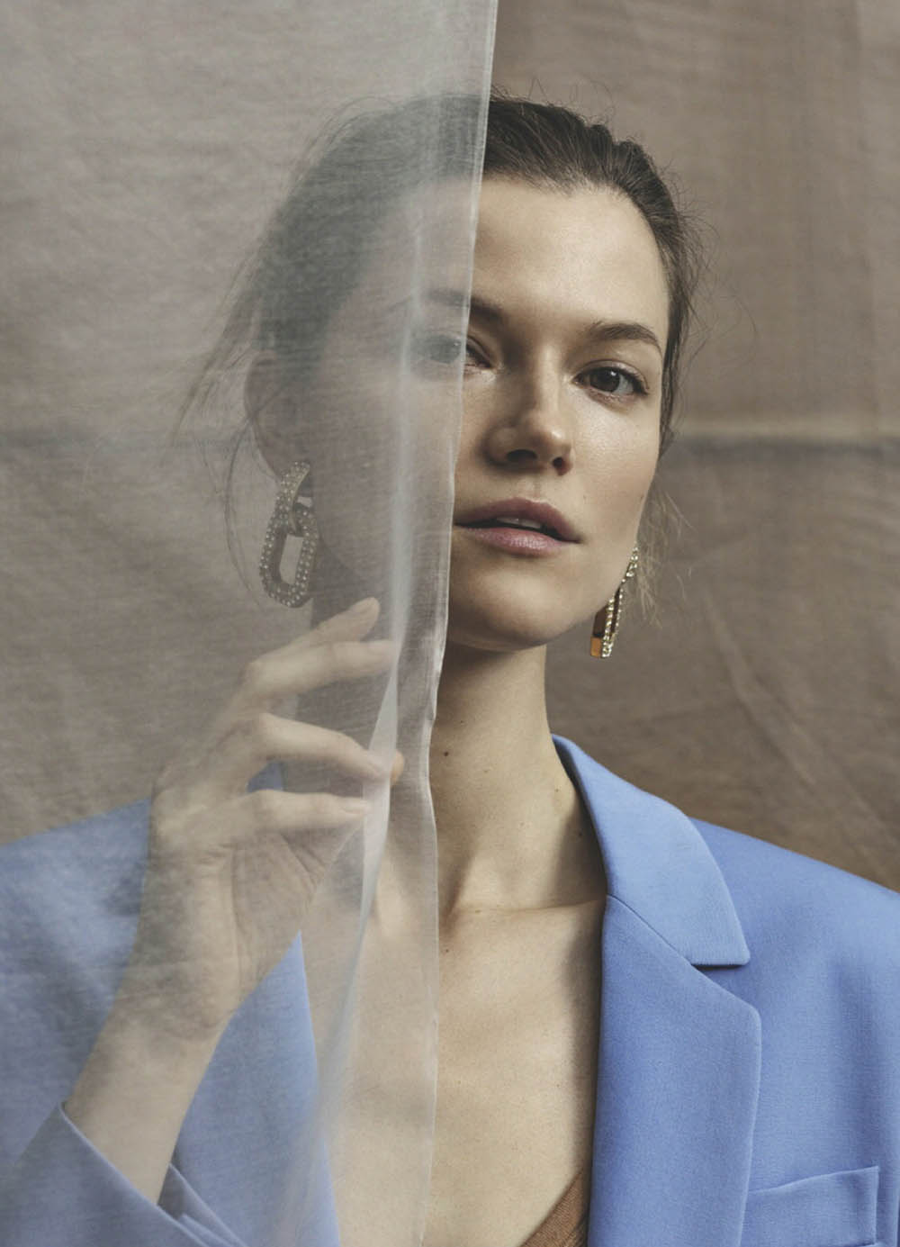 Kasia Struss covers Elle Denmark April 2019 by Marco van Rijt