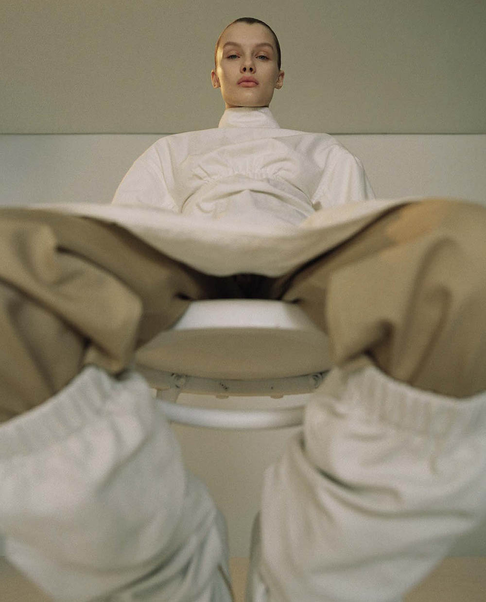 Kris Grikaite by Brianna Capozzi for Vogue Italia April 2019