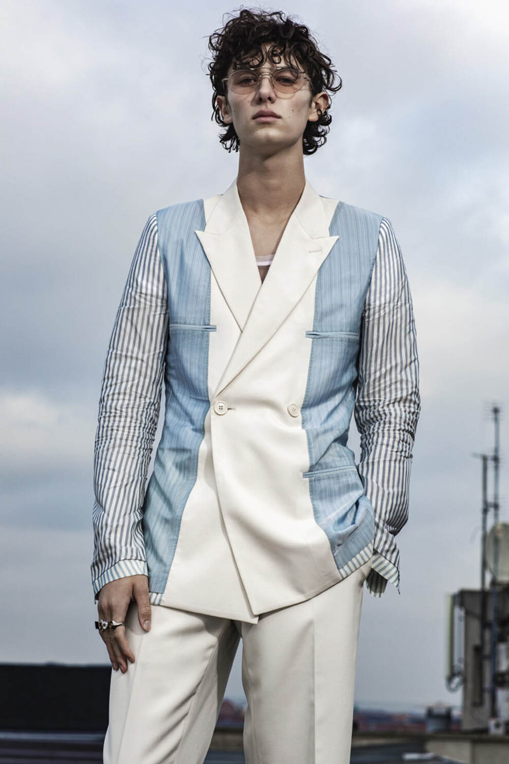 Prince Nikolai of Denmark covers Vogue Ukraine Man Spring Summer 2019 by Marco van Rijt