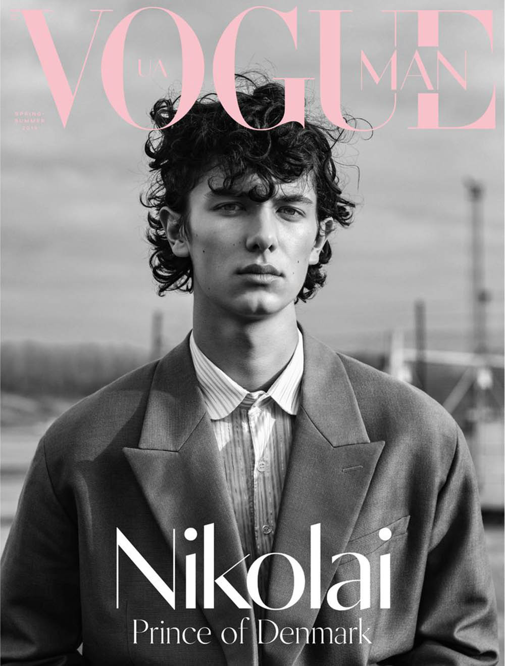 Prince Nikolai of Denmark covers Vogue Ukraine Man Spring Summer 2019 by Marco van Rijt