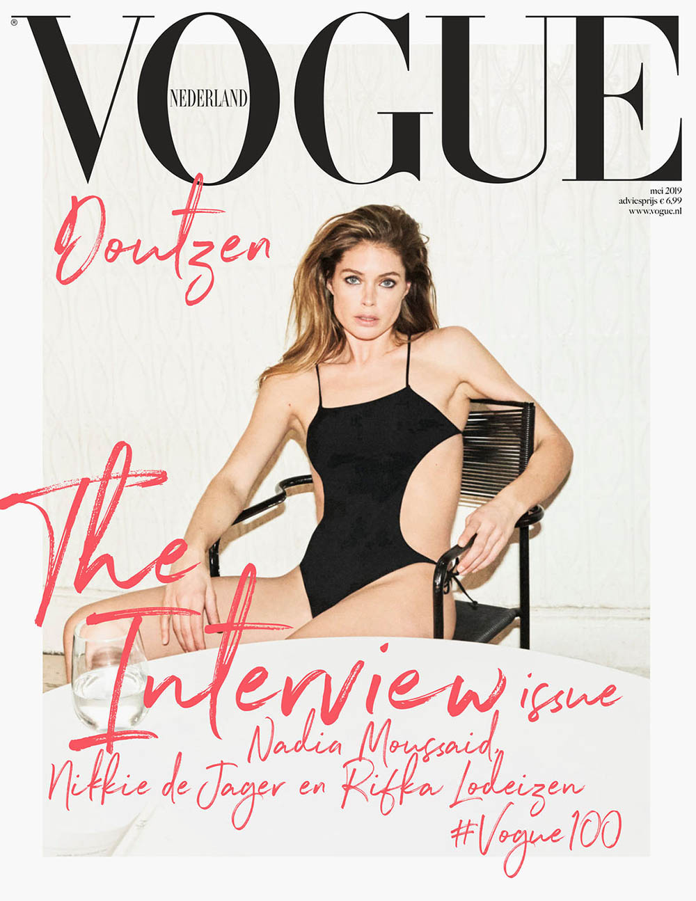 Doutzen Kroes covers Vogue Netherlands May 2019 by Daniel Jackson
