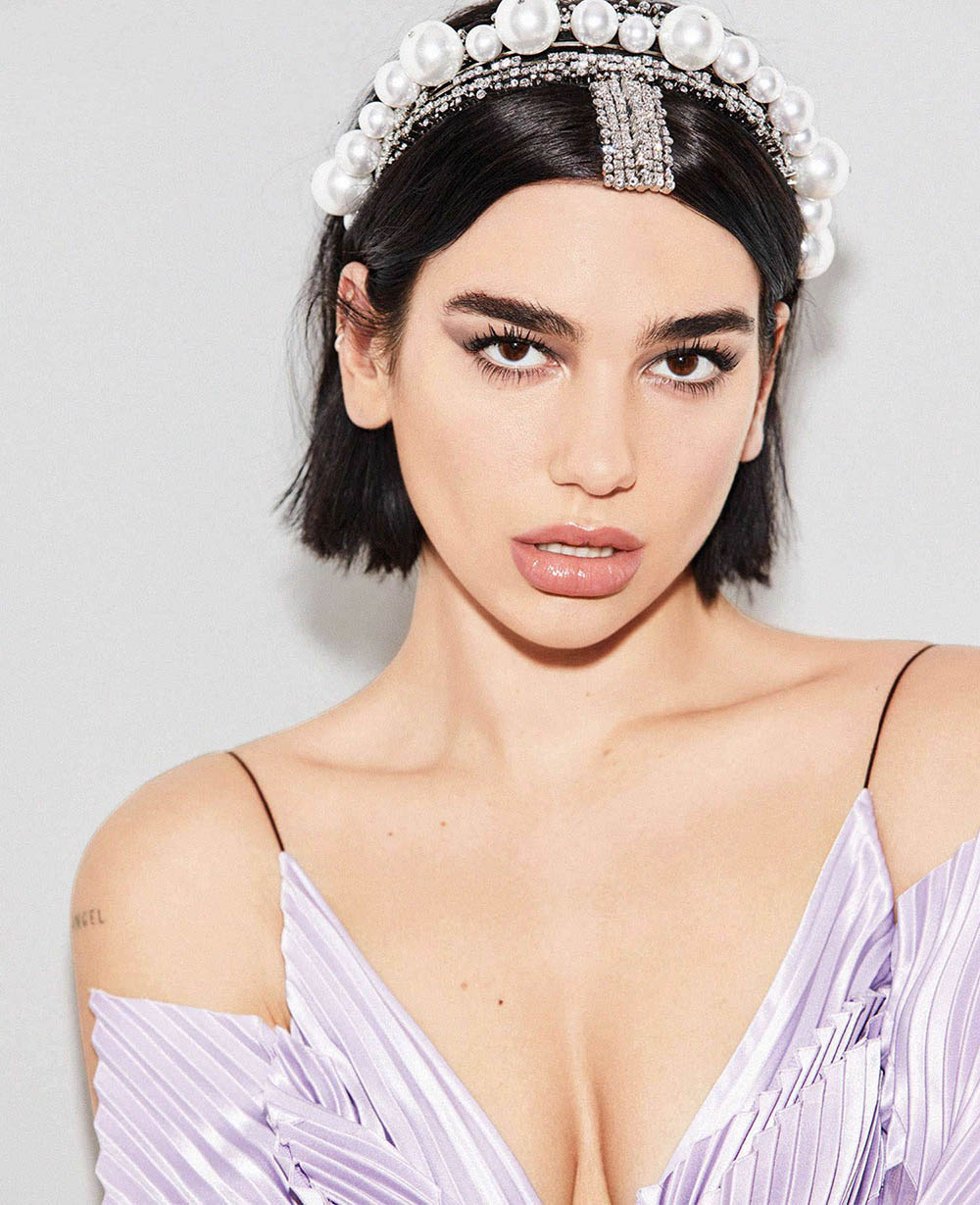 Dua Lipa covers Elle US May 2019 by Carin Backoff