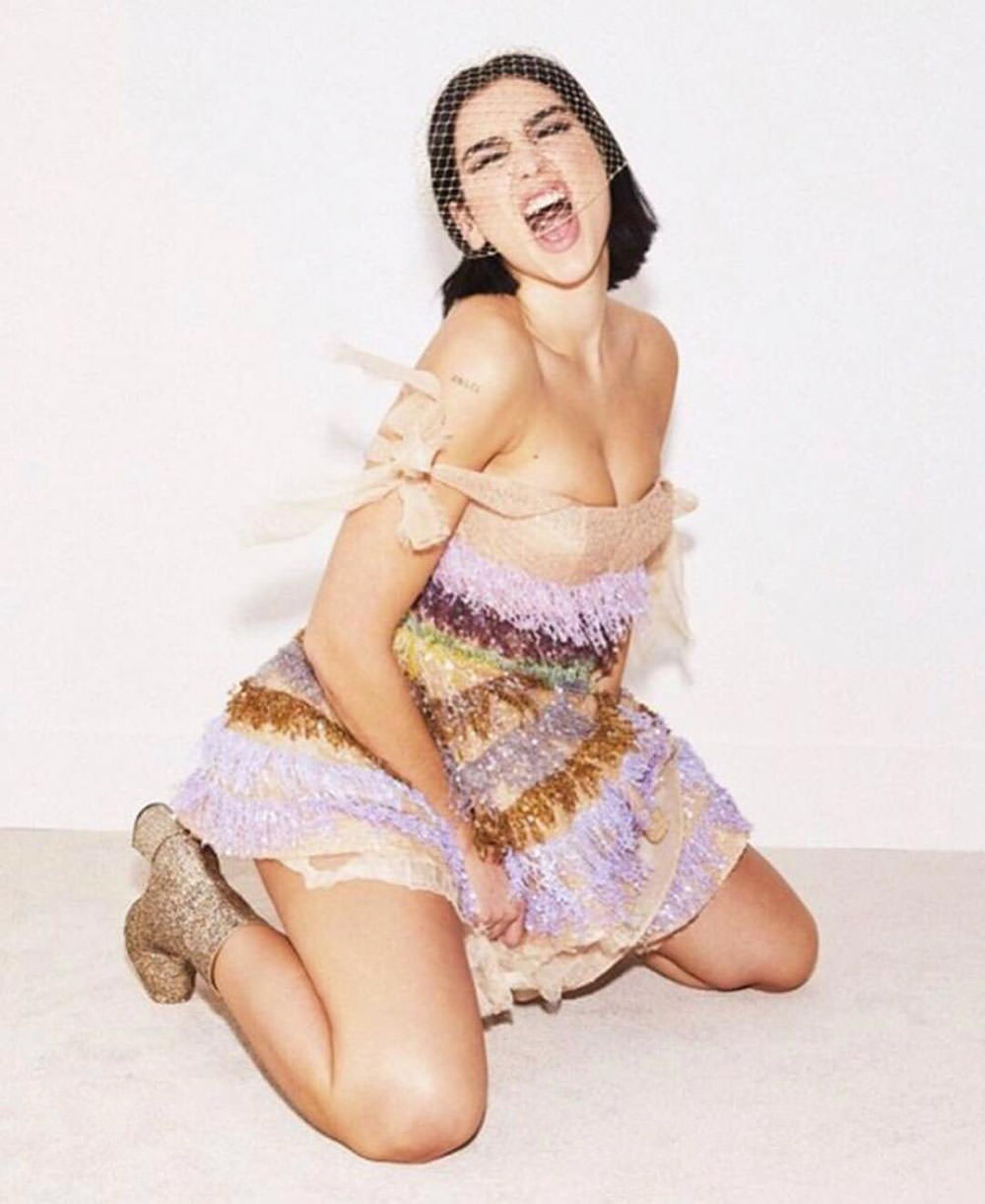 Dua Lipa covers Elle US May 2019 by Carin Backoff 