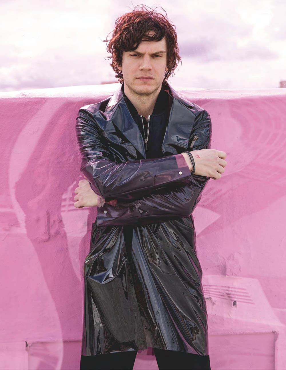 Evan Peters covers British GQ Style Spring Summer 2019 by Jackie Nickerson