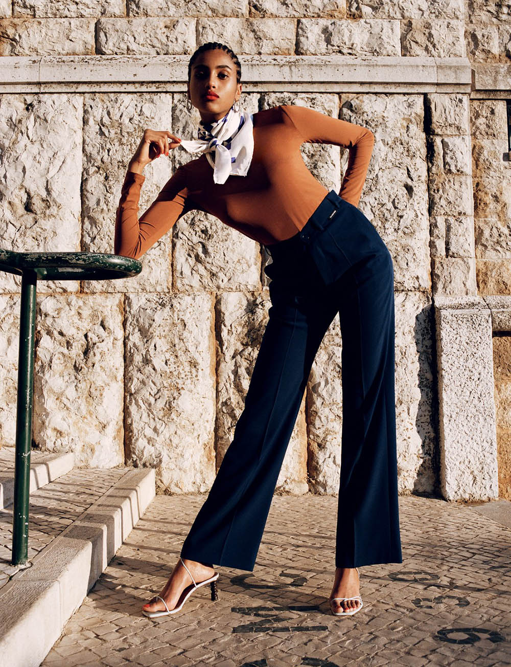 Imaan Hammam by Angelo Pennetta for British Vogue May 2019