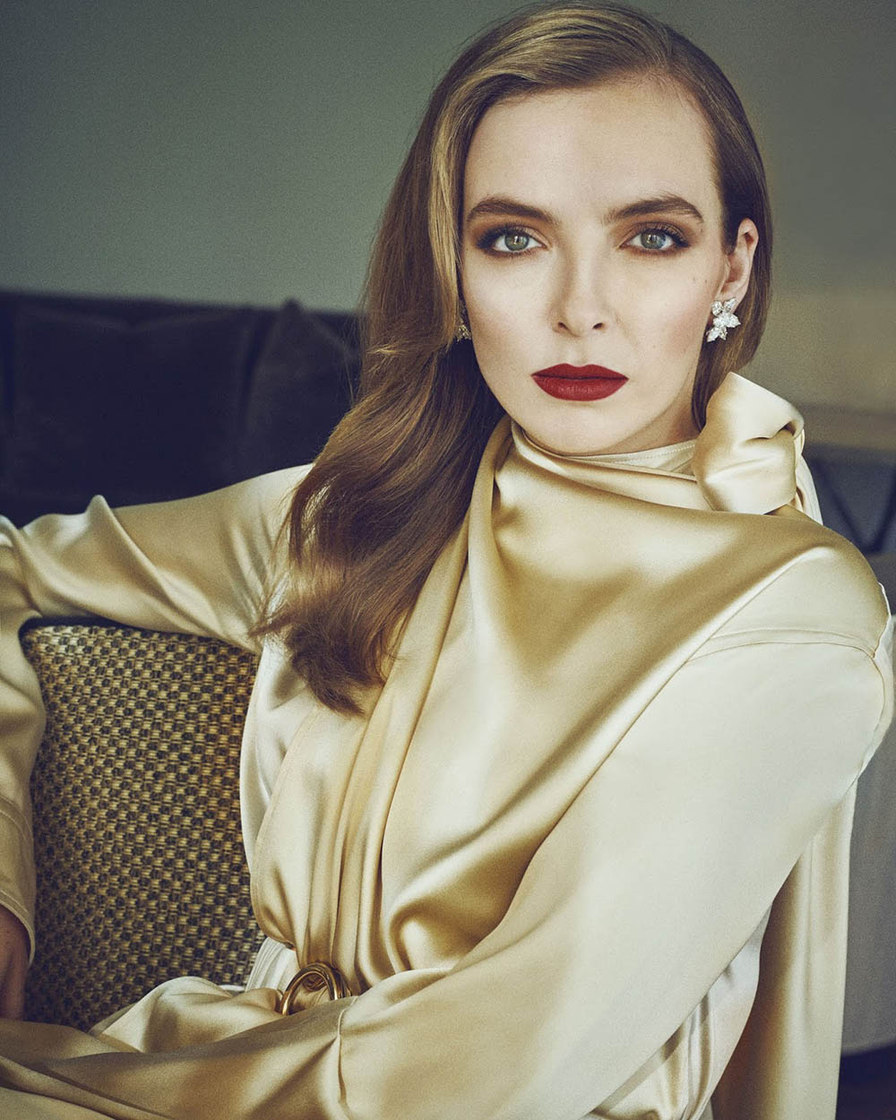 Jodie Comer covers Town & Country UK May 2019 by Marc Hom