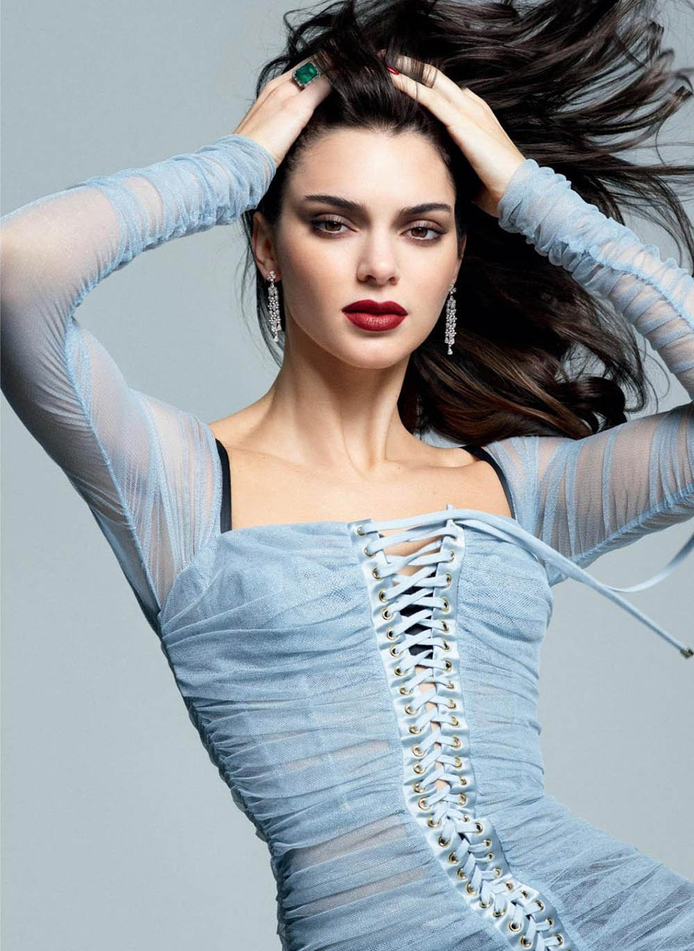 Kendall Jenner covers Vogue Russia May 2019 by Luigi & Iango