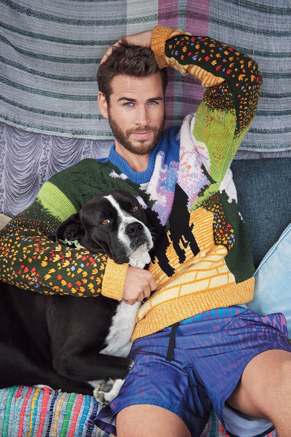 Liam Hemsworth covers GQ Australia May June 2019 by Carter Smith
