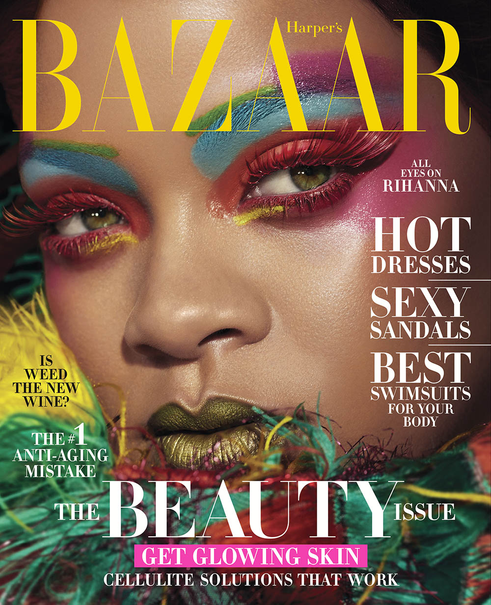 Rihanna covers Harper’s Bazaar US May 2019 by Dennis Leupold