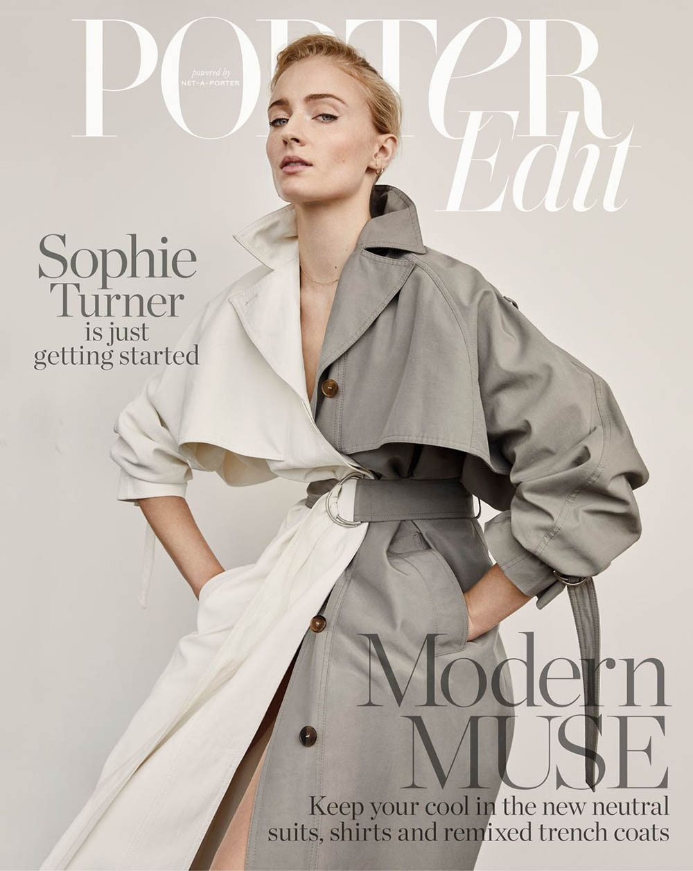 Sophie Turner covers Porter Edit May 31st, 2019 by Yelena Yemchuk