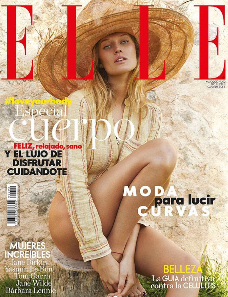 Toni Garrn covers Elle Spain May 2019 by Xavi Gordo
