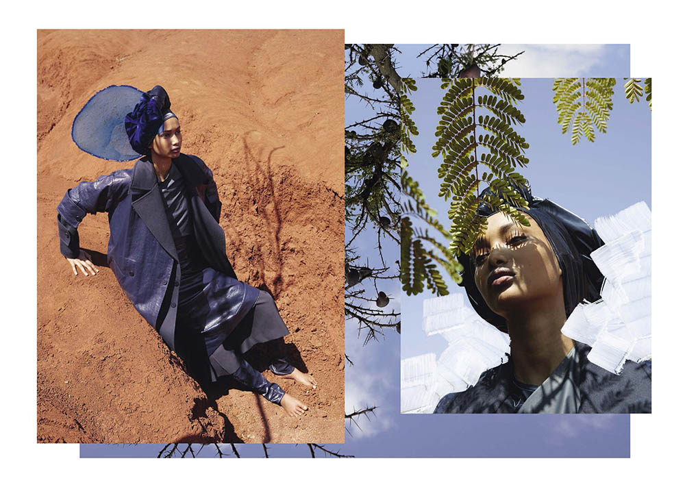 Ugbad Abdi by Viviane Sassen for Vogue Italia May 2019