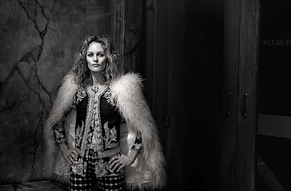 Vanessa Paradis covers L'Uomo Vogue May 2019 by Peter Lindbergh