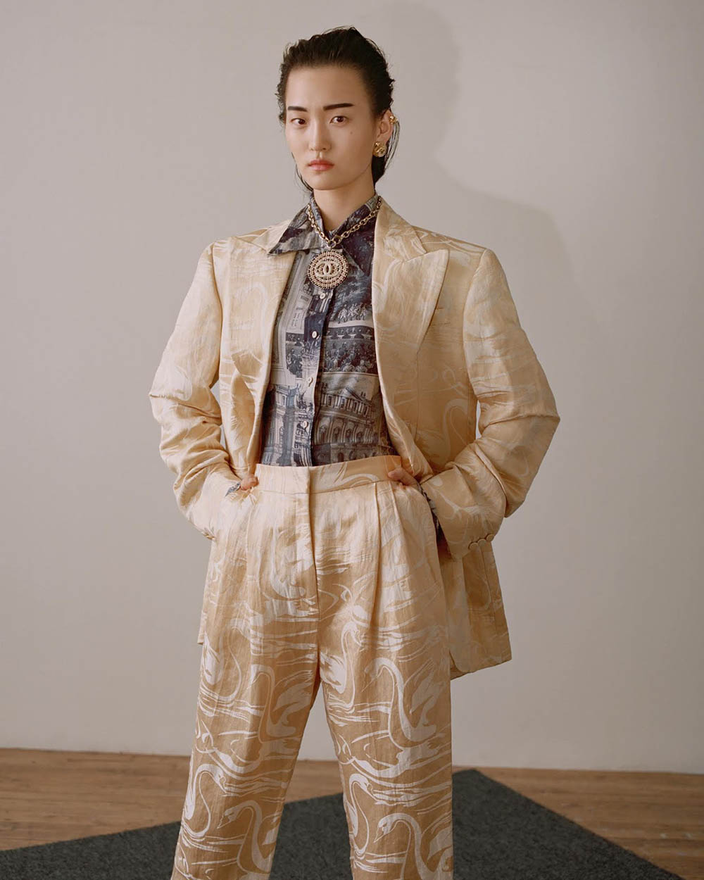 Wangy and Chunjie Liu by Zoltan Tombor for Vogue Hong Kong May 2019