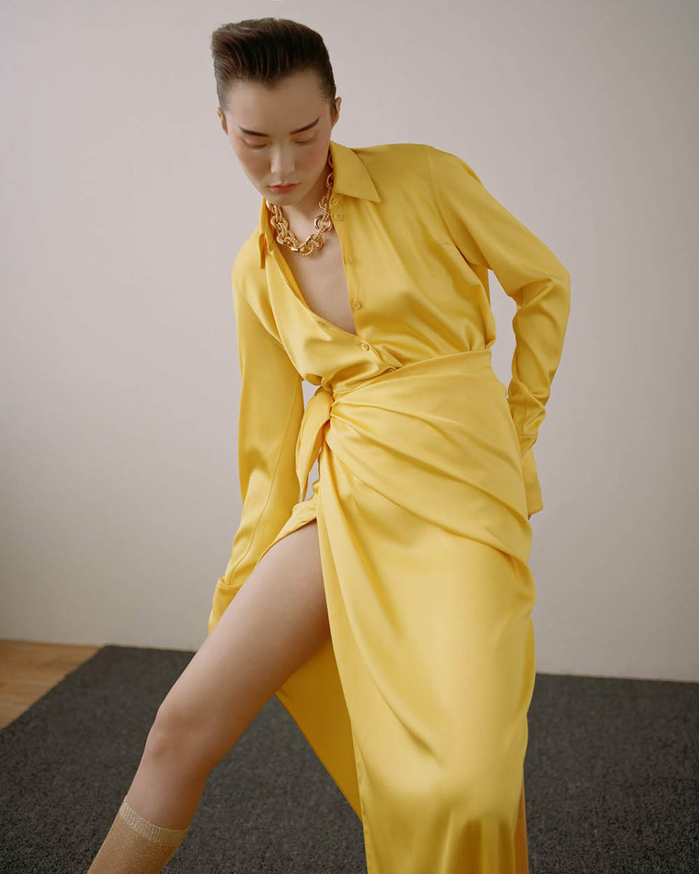 Wangy and Chunjie Liu by Zoltan Tombor for Vogue Hong Kong May 2019