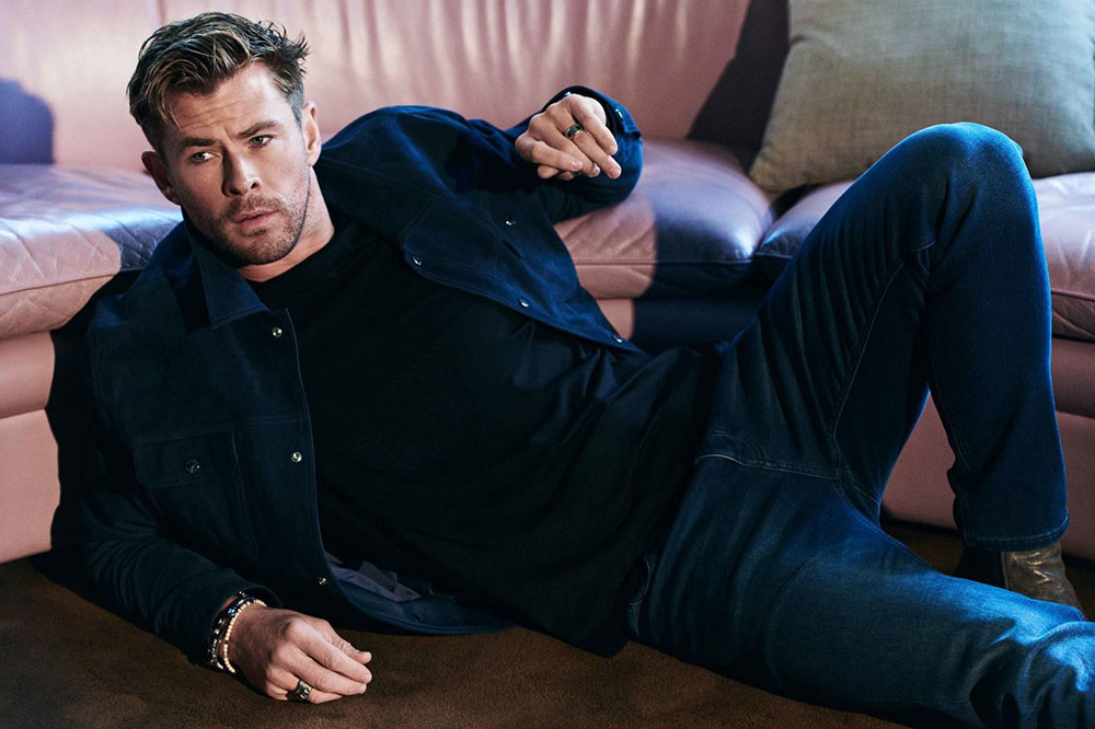 Chris Hemsworth covers GQ Spain June 2019 by Matthew Brookes