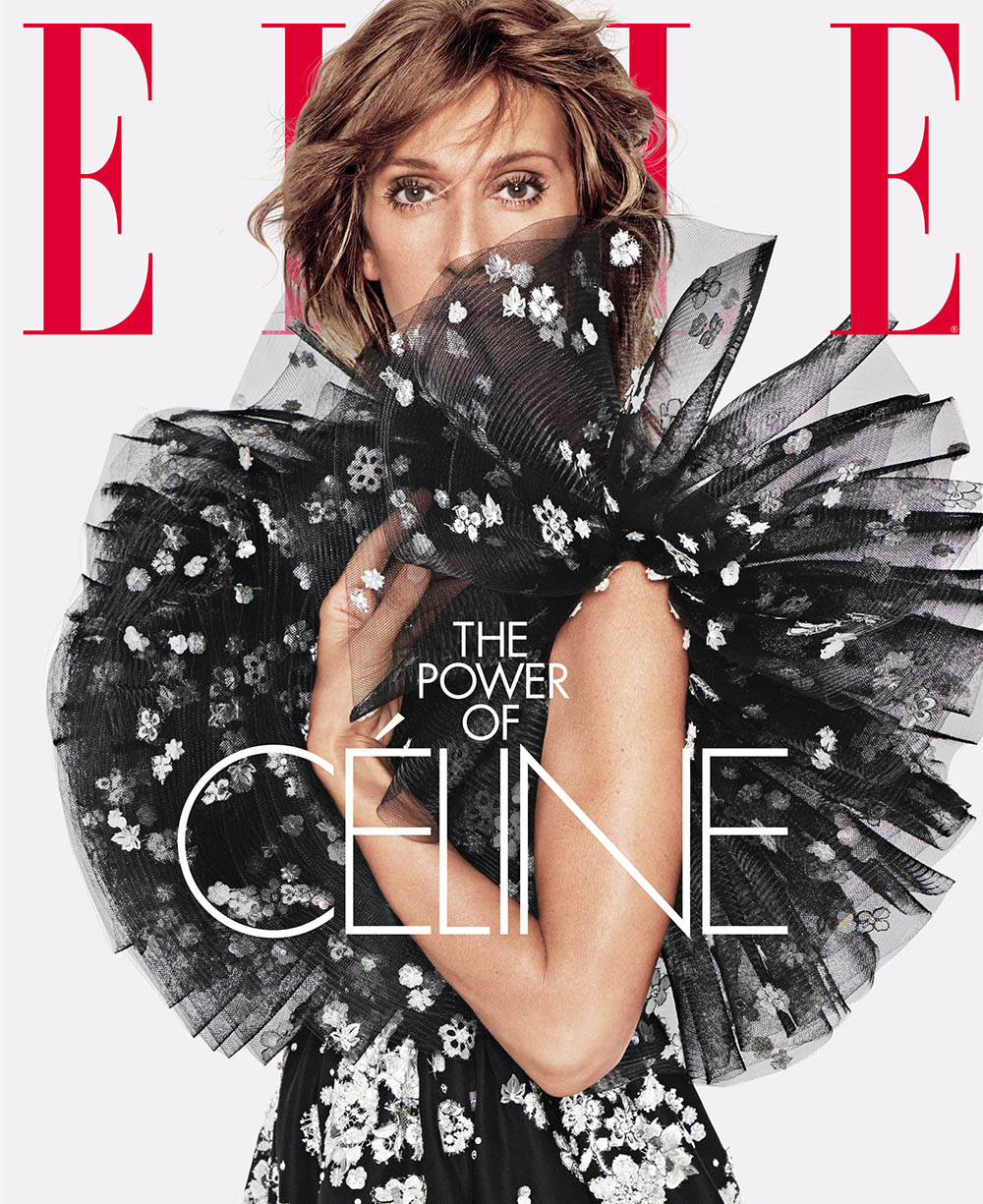 Céline Dion covers Elle US June 2019 by Tom Munro