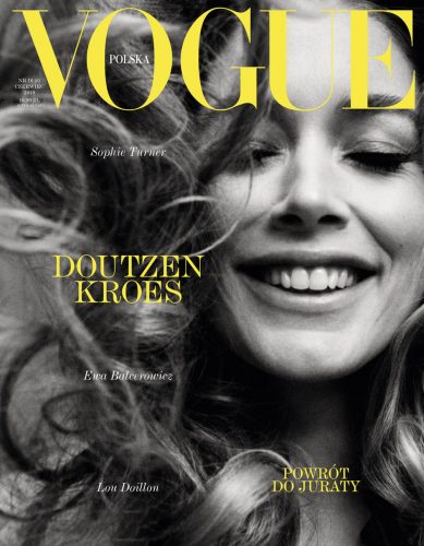 Marte Mei van Haaster covers Vogue Poland October 2019 by Katja Rahlwes ...