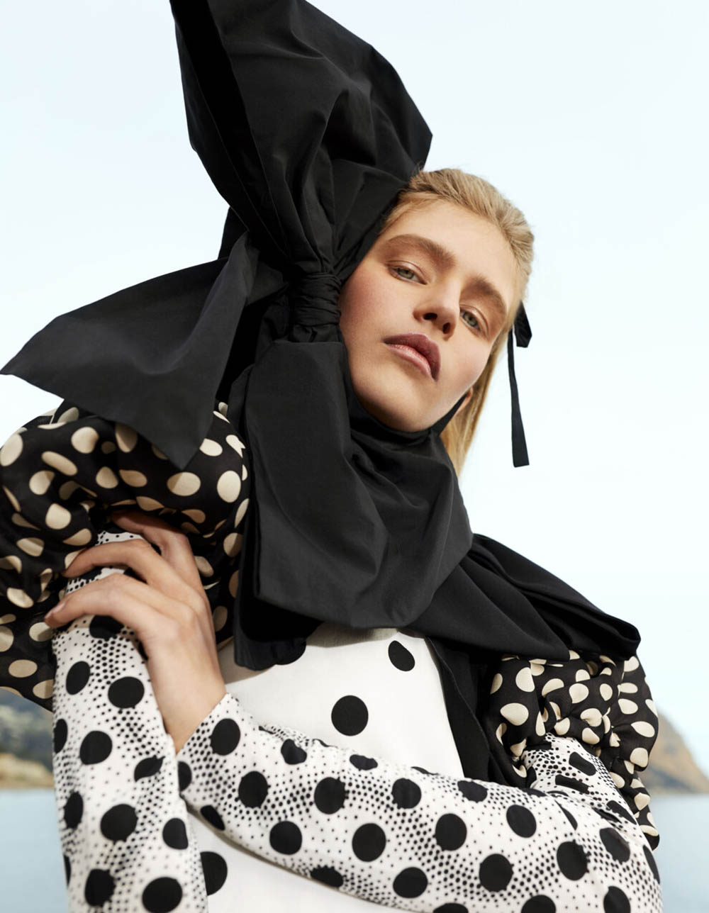 Mariam de Vinzelle covers Vogue Ukraine June 2019 by Leon Mark