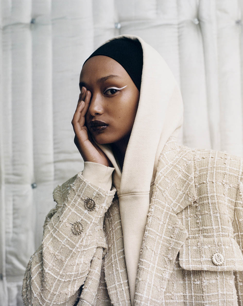 Ugbad Abdi covers i-D Magazine Summer 2019 by Zoë Ghertner
