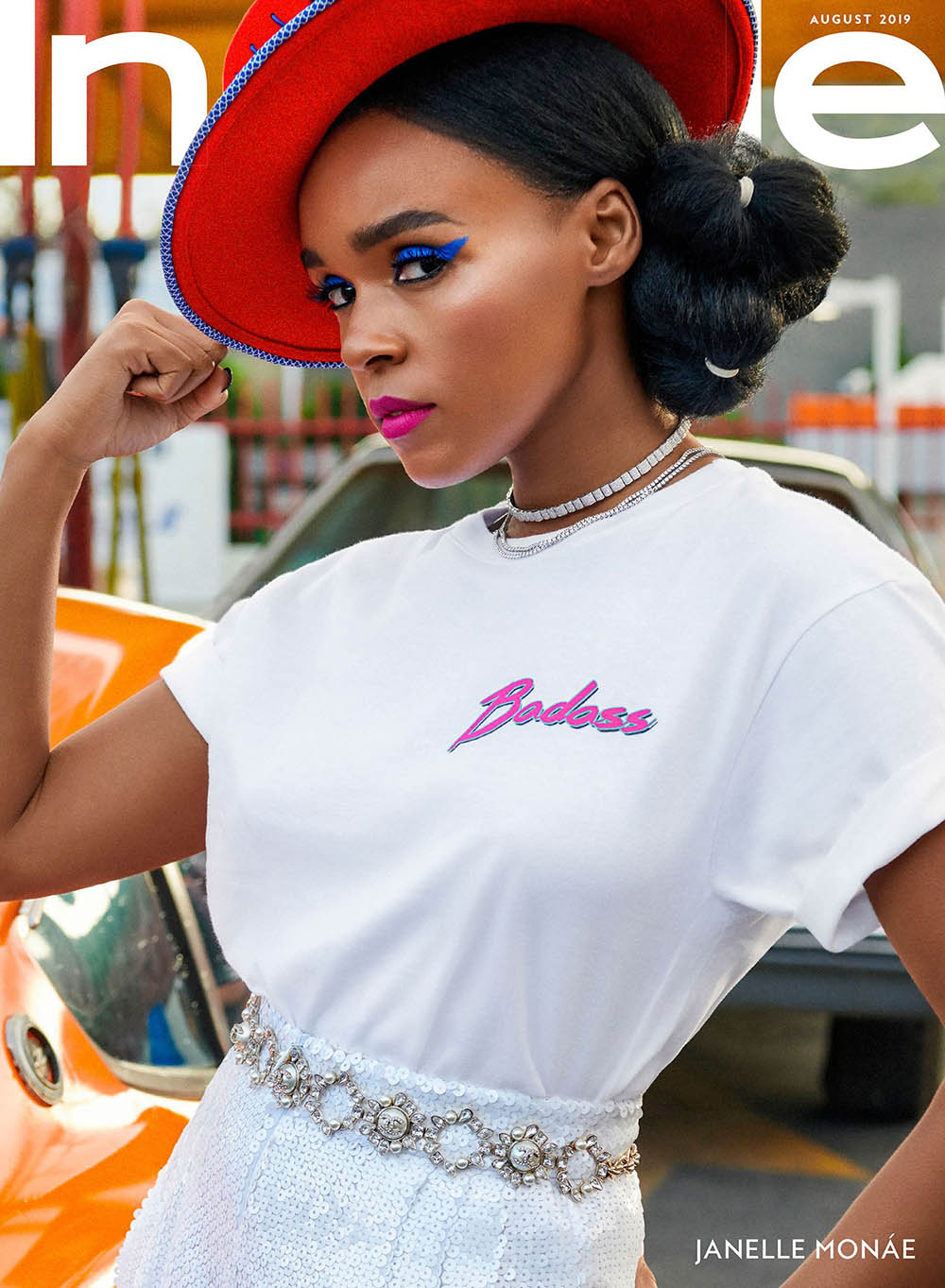 Janelle Monáe covers InStyle US August 2019 by Pamela Hanson