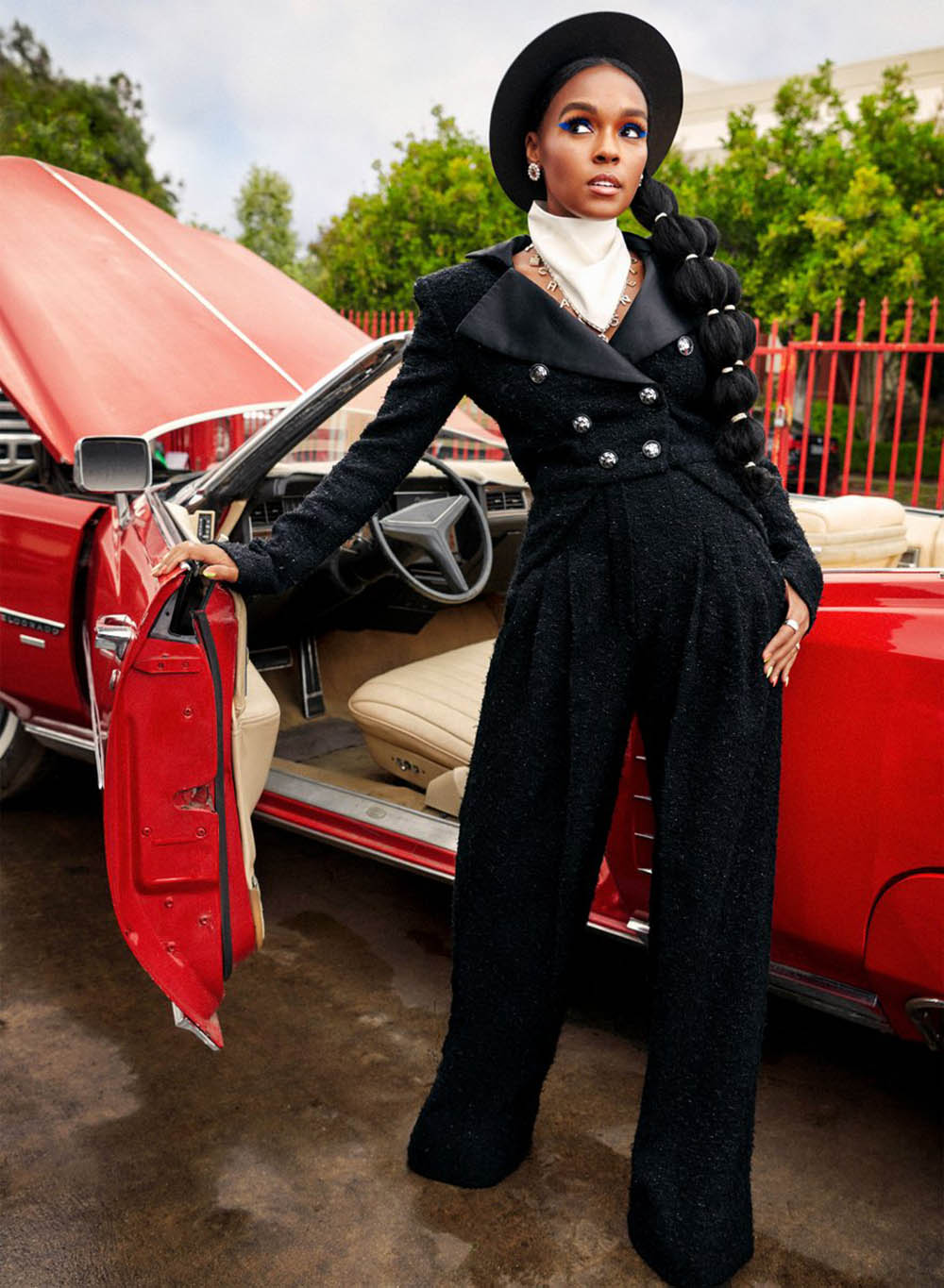 Janelle Monáe covers InStyle US August 2019 by Pamela Hanson