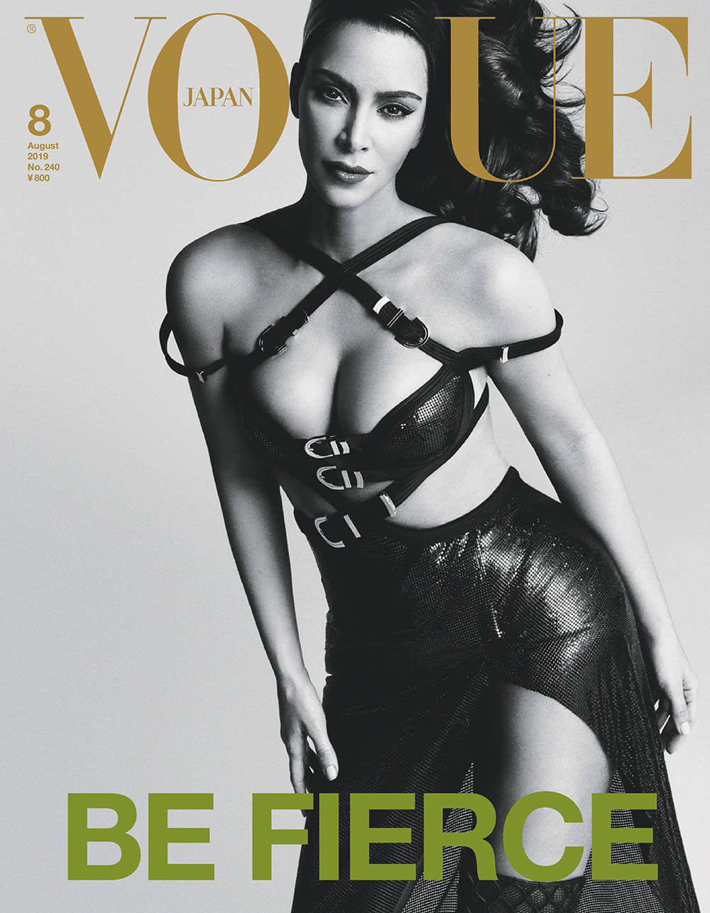 Kim Kardashian West covers Vogue Japan August 2019 by Luigi & Iango