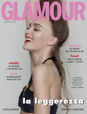 Lily-Rose Depp covers Glamour Italia August 2019 by Pelle Lannefors ...