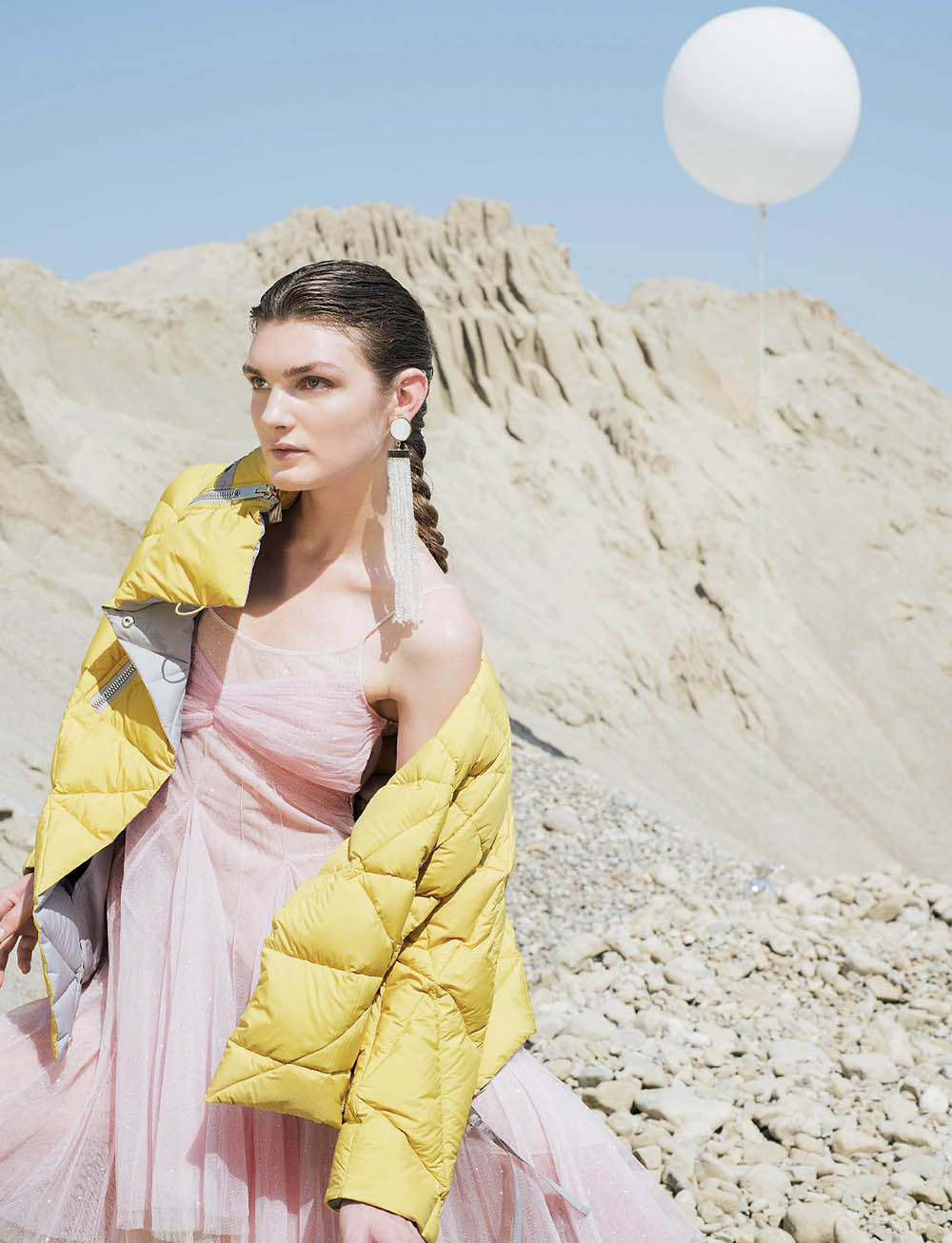 Nastya Abramova by Martina Giammaria for Glamour Italia August 2019