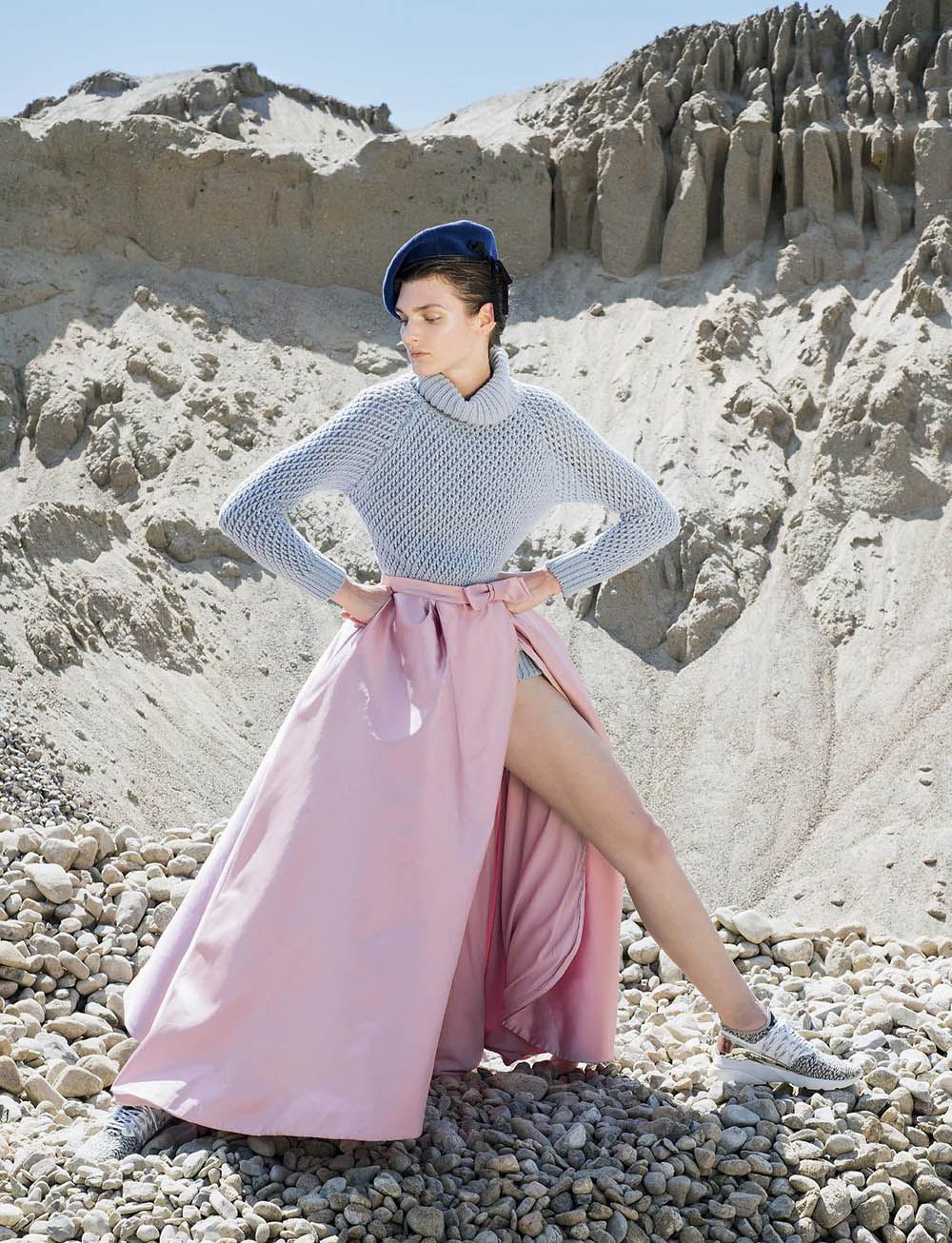 Nastya Abramova by Martina Giammaria for Glamour Italia August 2019