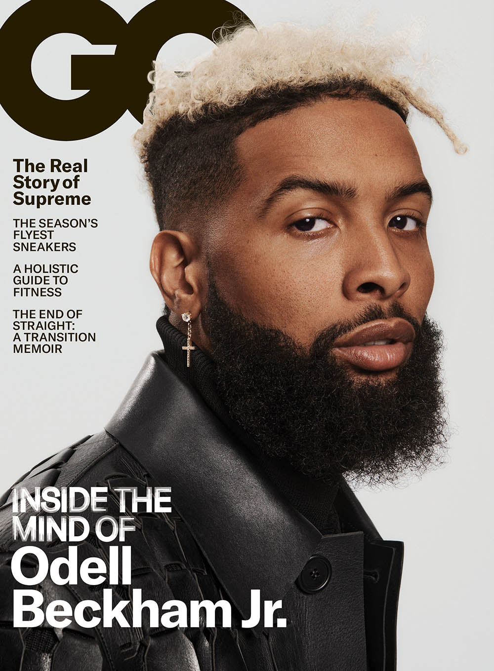 Odell Beckham Jr. covers GQ USA August 2019 by Paola Kudacki