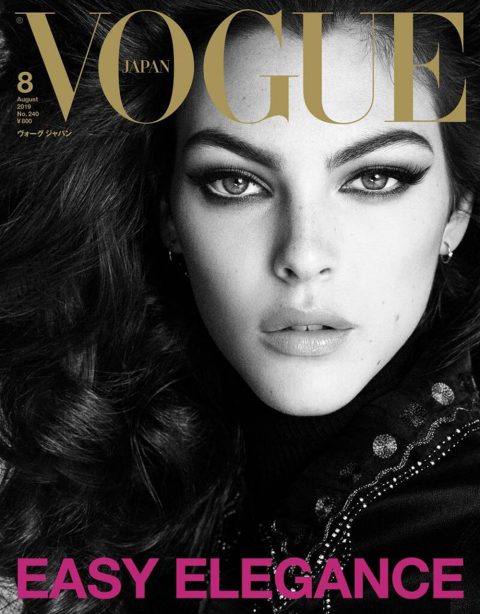 Vittoria Ceretti covers Vogue Japan August 2019 by Luigi & Iango ...