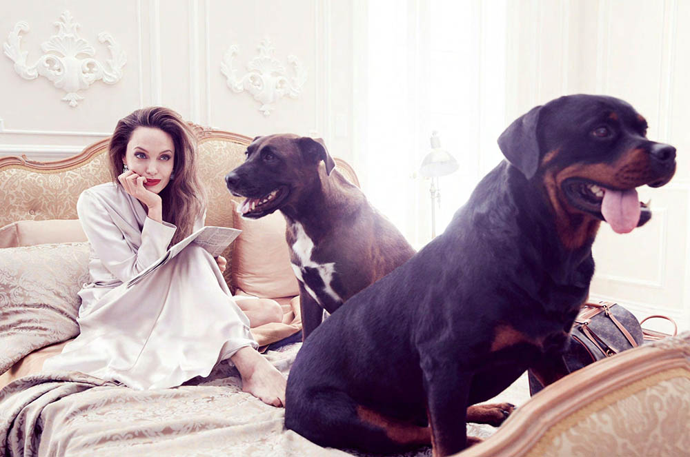 Angelina Jolie covers Elle UK September 2019 by Alexi Lubomirski