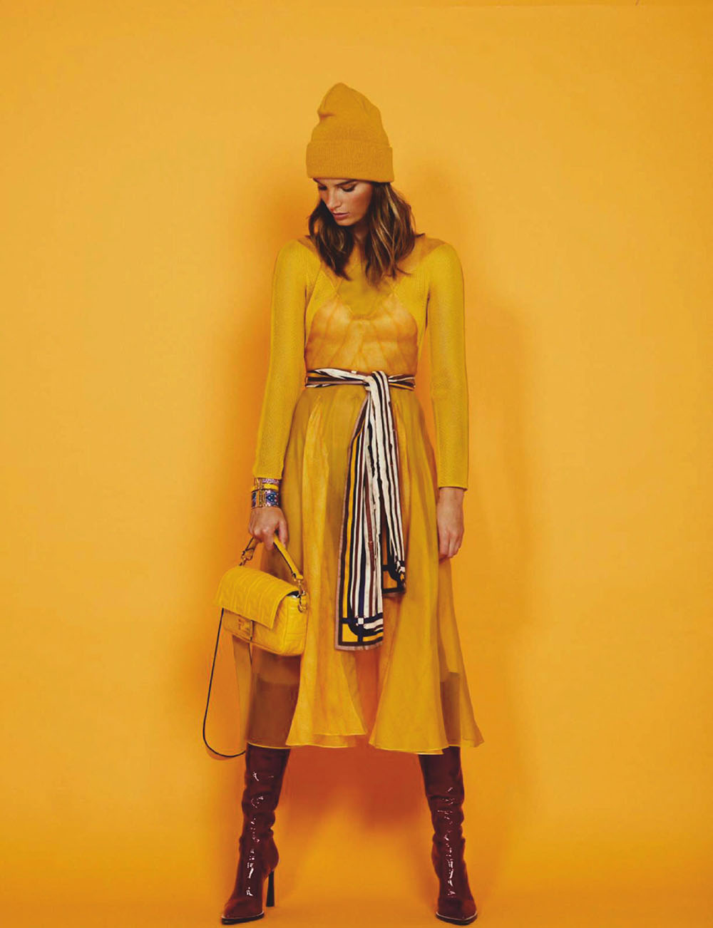Ava Smith by Rafa Gallar for Elle Spain September 2019