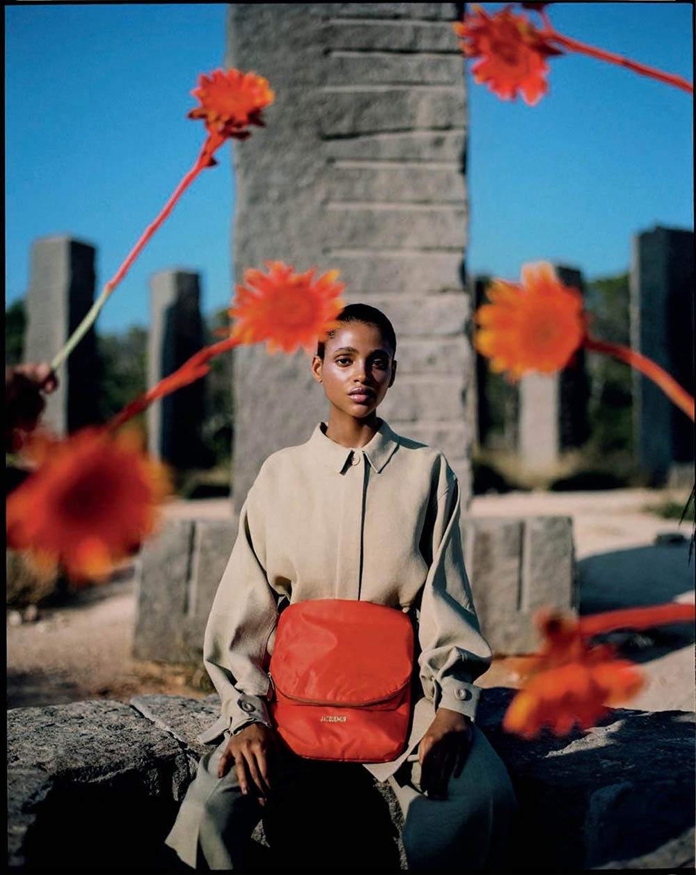 Aya Jones by Dan Beleiu for Vogue Spain September 2019
