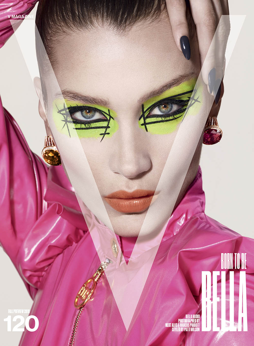 Bella Hadid covers V Magazine Fall 2019 by Mert & Marcus