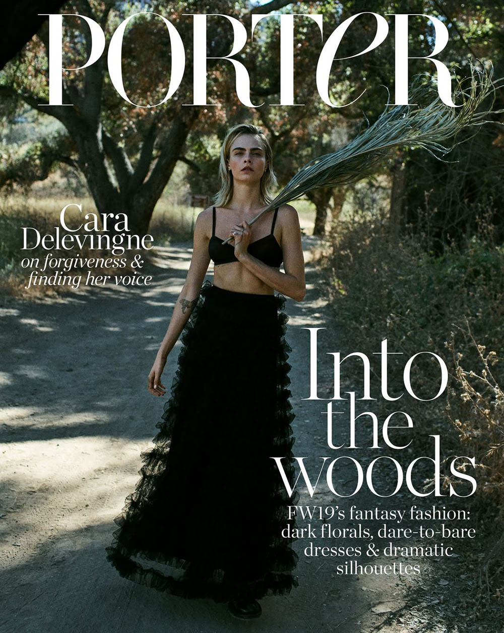 Cara Delevingne covers Porter Edit September 13th, 2019 by Sonia Szóstak