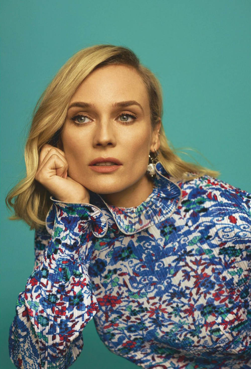 Diane Kruger covers Marie Claire France September 2019 by Thomas Whiteside