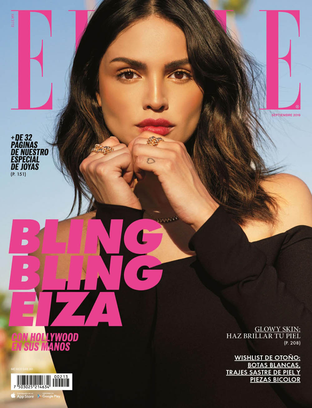 Eiza González covers Elle Mexico September 2019 by Remember When We Were Young