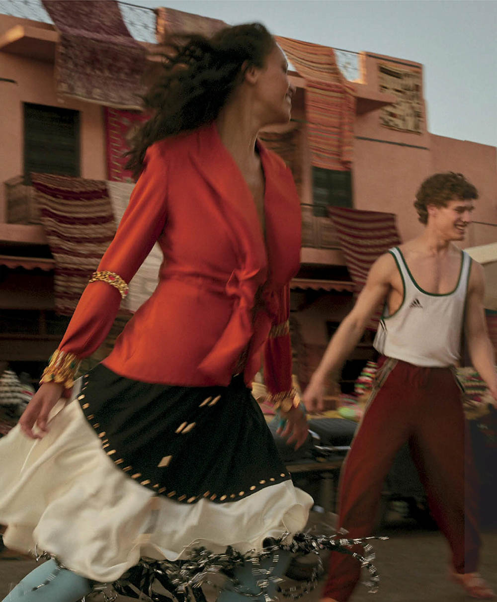 Kukua Williams and Timo Baumann by Daniel Clavero for Vogue Mexico & Latin America September 2019
