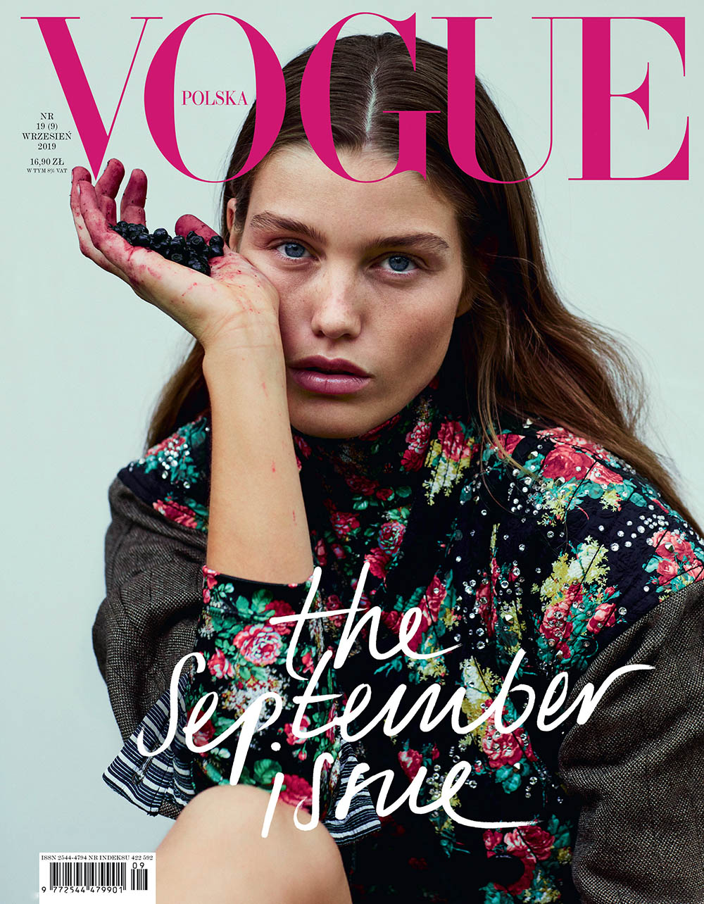 Luna Bijl covers Vogue Poland September 2019 by Sonia Szóstak