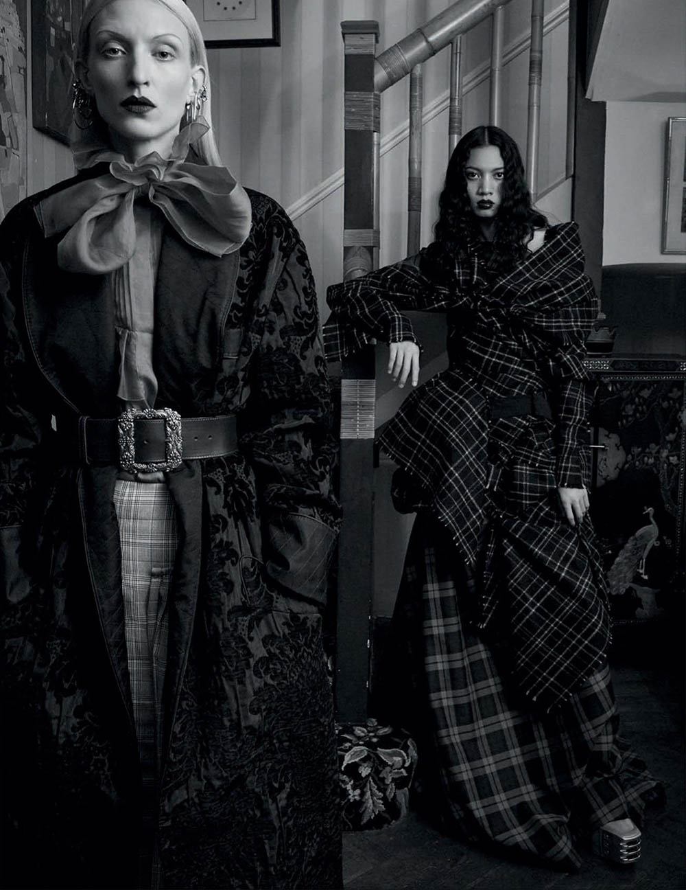 Maggie Maurer and Noah Carlos by Emma Summerton for Vogue Spain September 2019