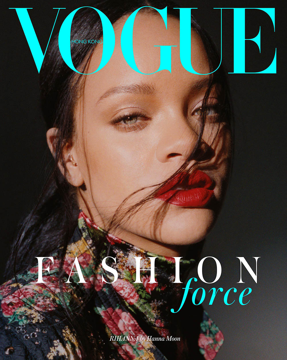 Rihanna covers Vogue Hong Kong September 2019 by Hanna Moon